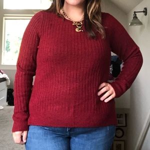 Ruby Red Sweater